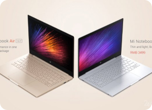 Xiaomi представила линейку ноутбуков Mi Notebook Air